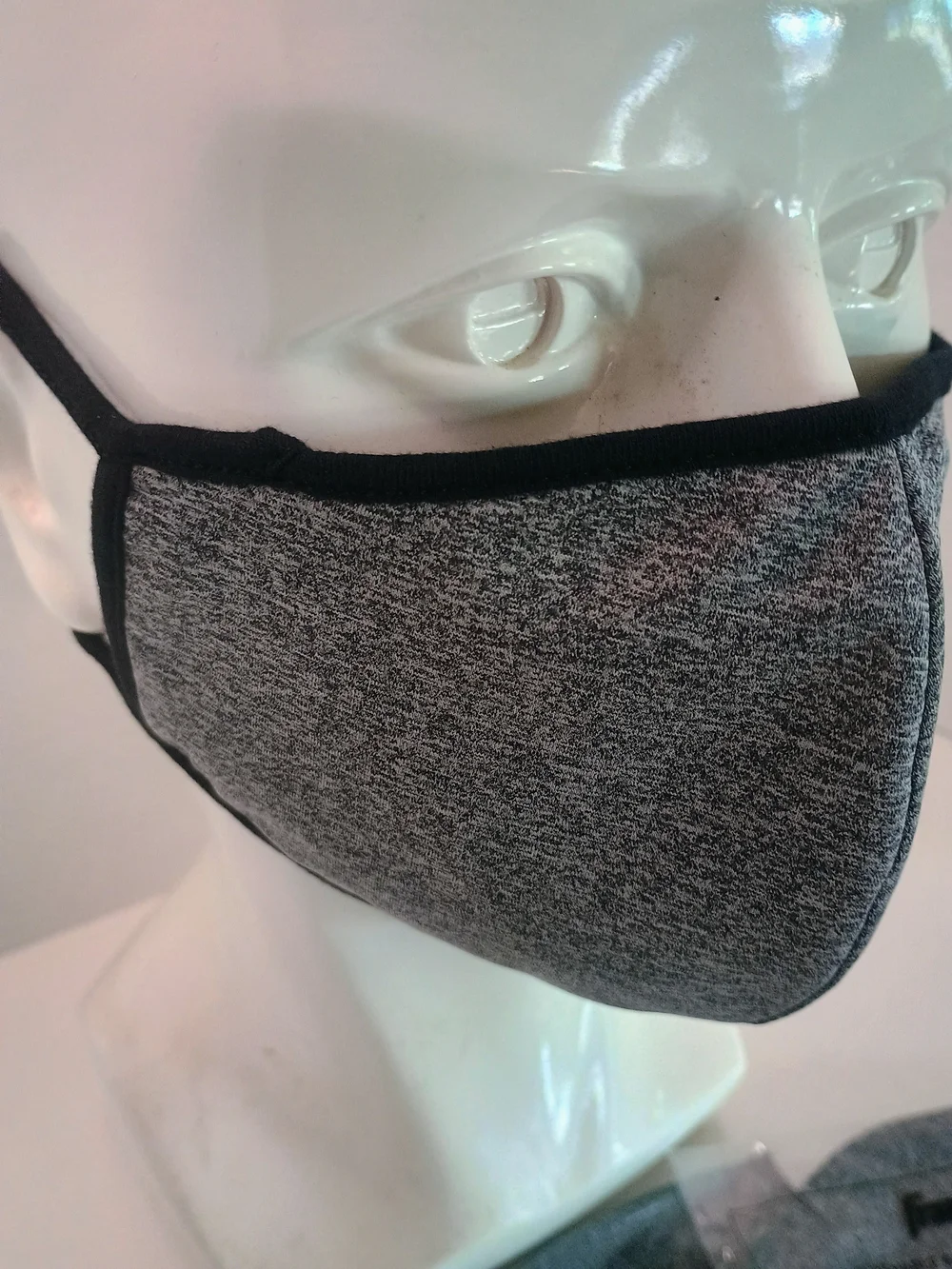 Soft Cotton Face Mask *Gray* Reusable Cloth by Franklin Lot of 4
